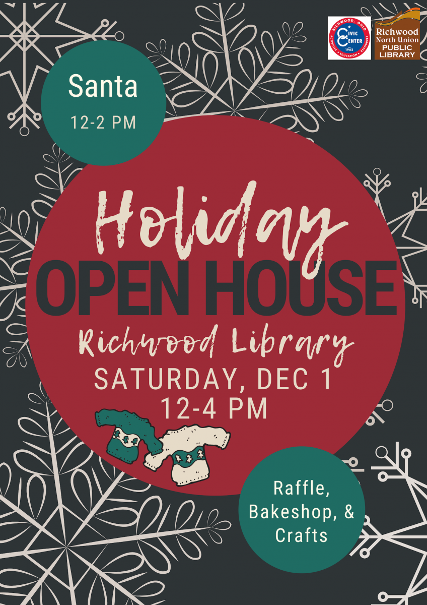 Holiday Open House RichwoodNorth Union Public Library